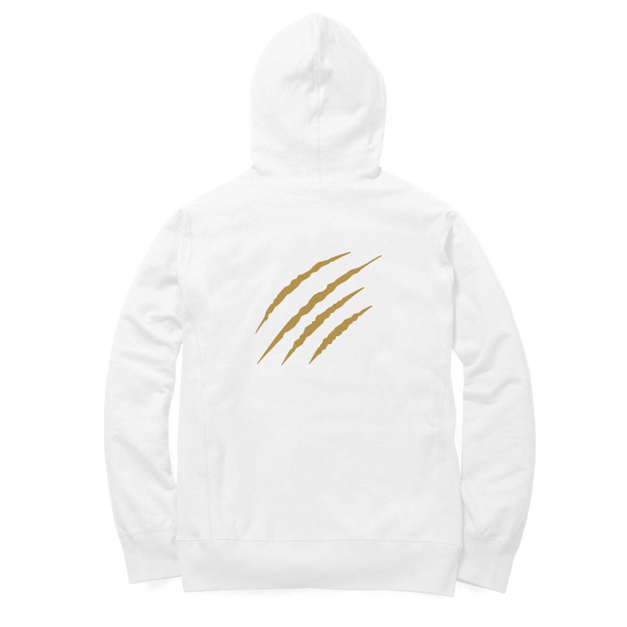 Golden Wolf Oversized Unisex Hoodie - The Wolf Collection