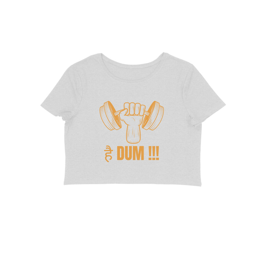 Motivation Hai Dum - Women's Croptops