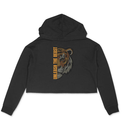 Unleash The Beast - Women's Crop Hoodies