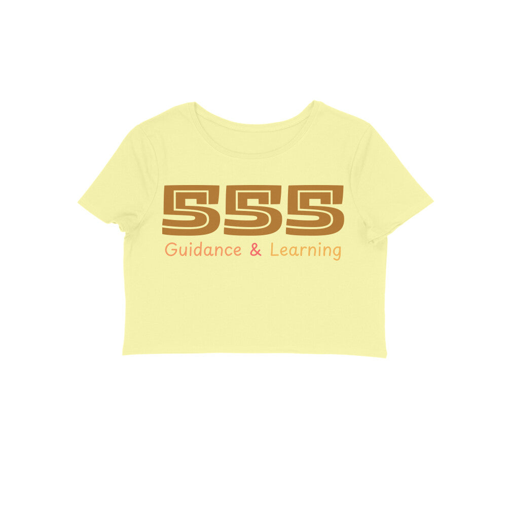 Spiritual 555 Women's Croptops