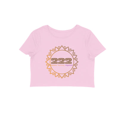 Spiritual 222 Women's Croptops