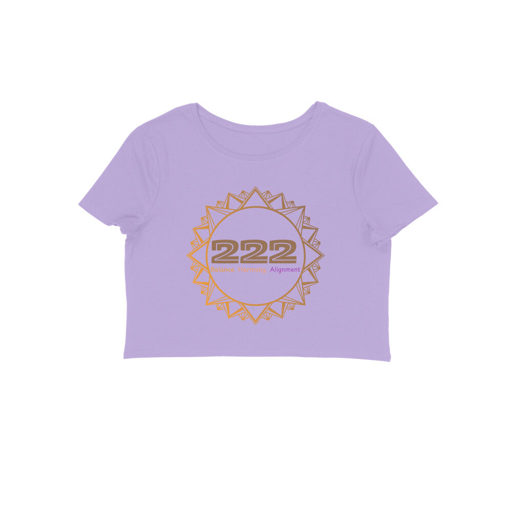 Spiritual 222 Women's Croptops