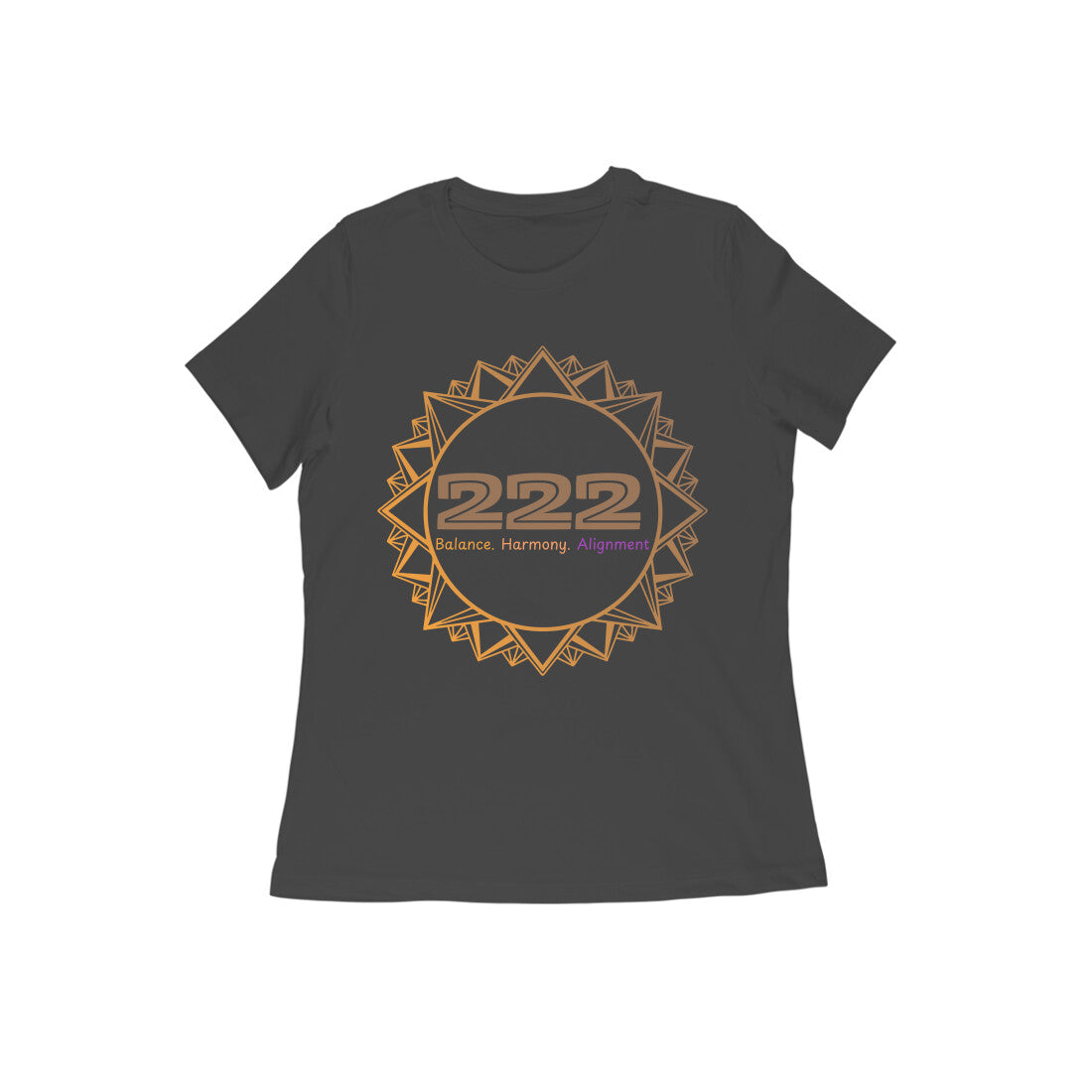 Spiritual 222 Women's Half Sleeve Tshirt