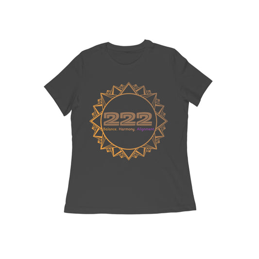 Spiritual 222 Women's Half Sleeve Tshirt