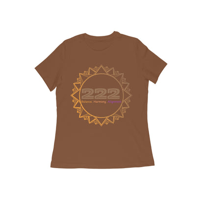 Spiritual 222 Women's Half Sleeve Tshirt