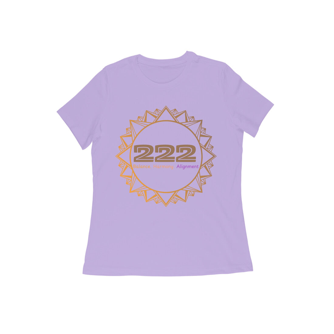 Spiritual 222 Women's Half Sleeve Tshirt