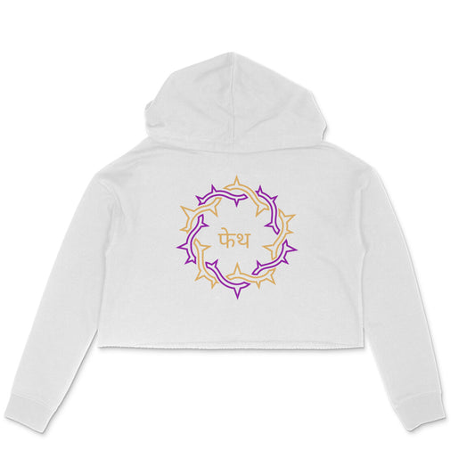 Faith - Women's Crop Hoodie