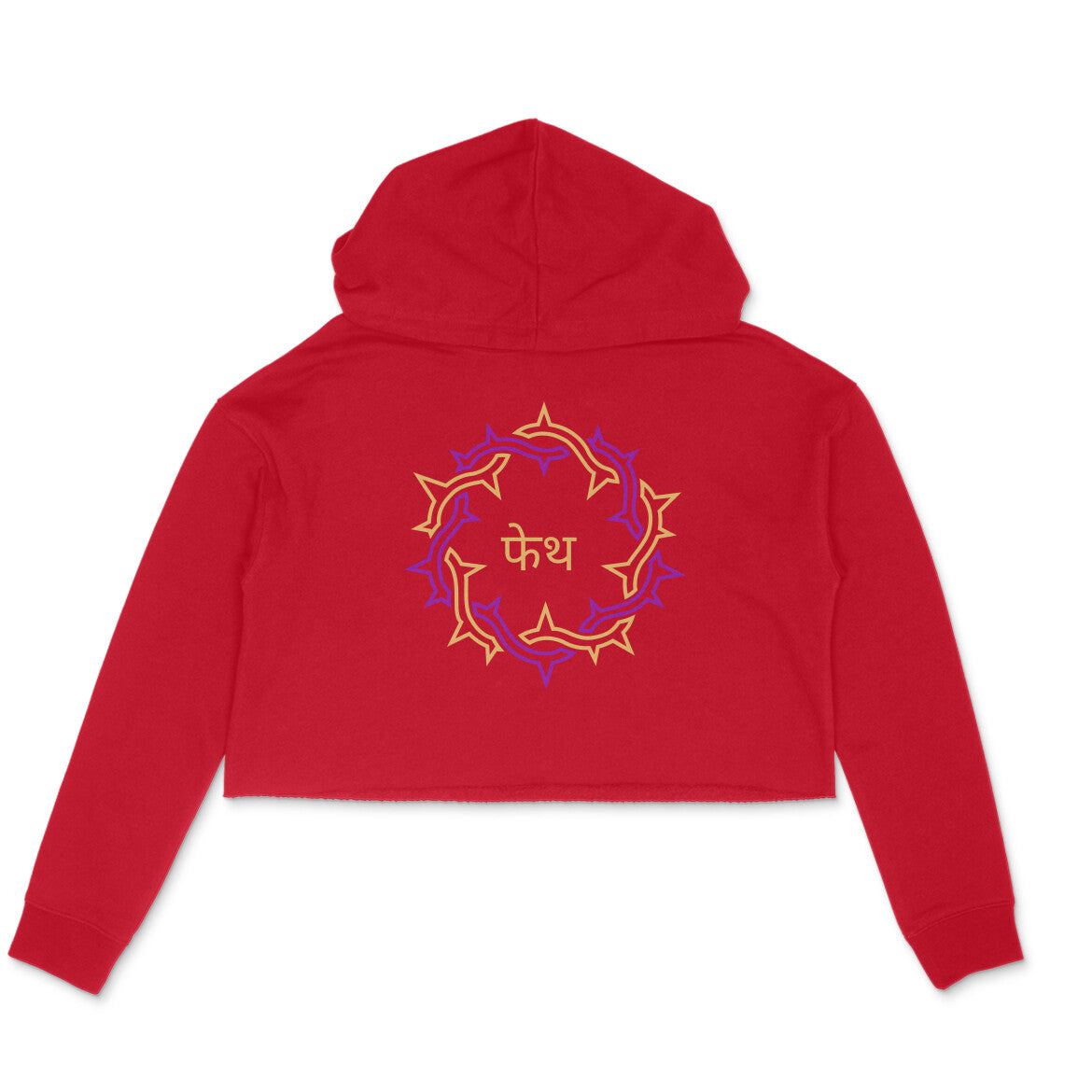 Faith - Women's Crop Hoodie