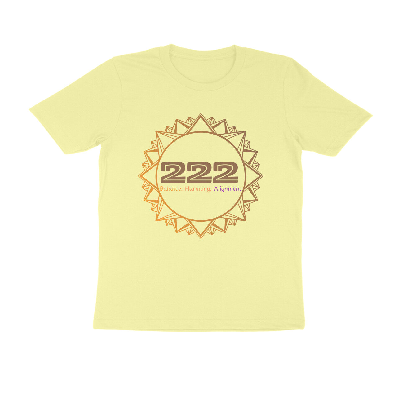 Spiritual 222 Men's Half Sleeve Tshirt