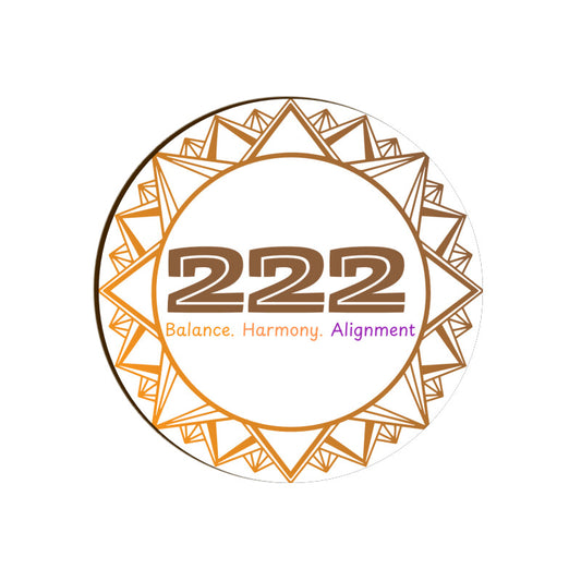 Spiritual 222 Coasters Rounded