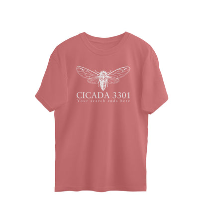 CICADA 3301 - Men's Oversized Tshirts