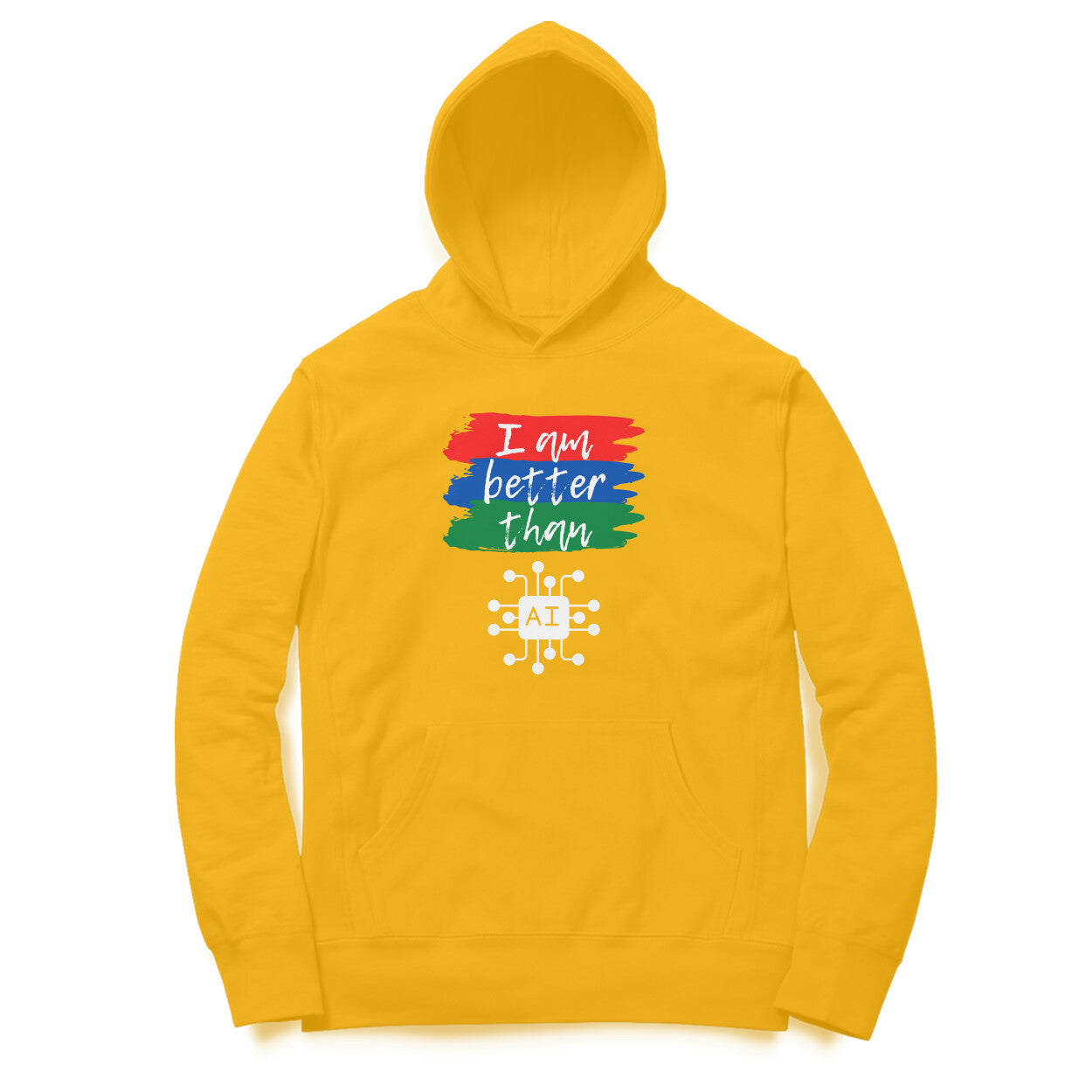 I am better than AI - Men's Hoodies