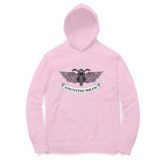 Counting Miles - Biker's Unisex Hoodies