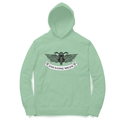 Counting Miles - Biker's Unisex Hoodies