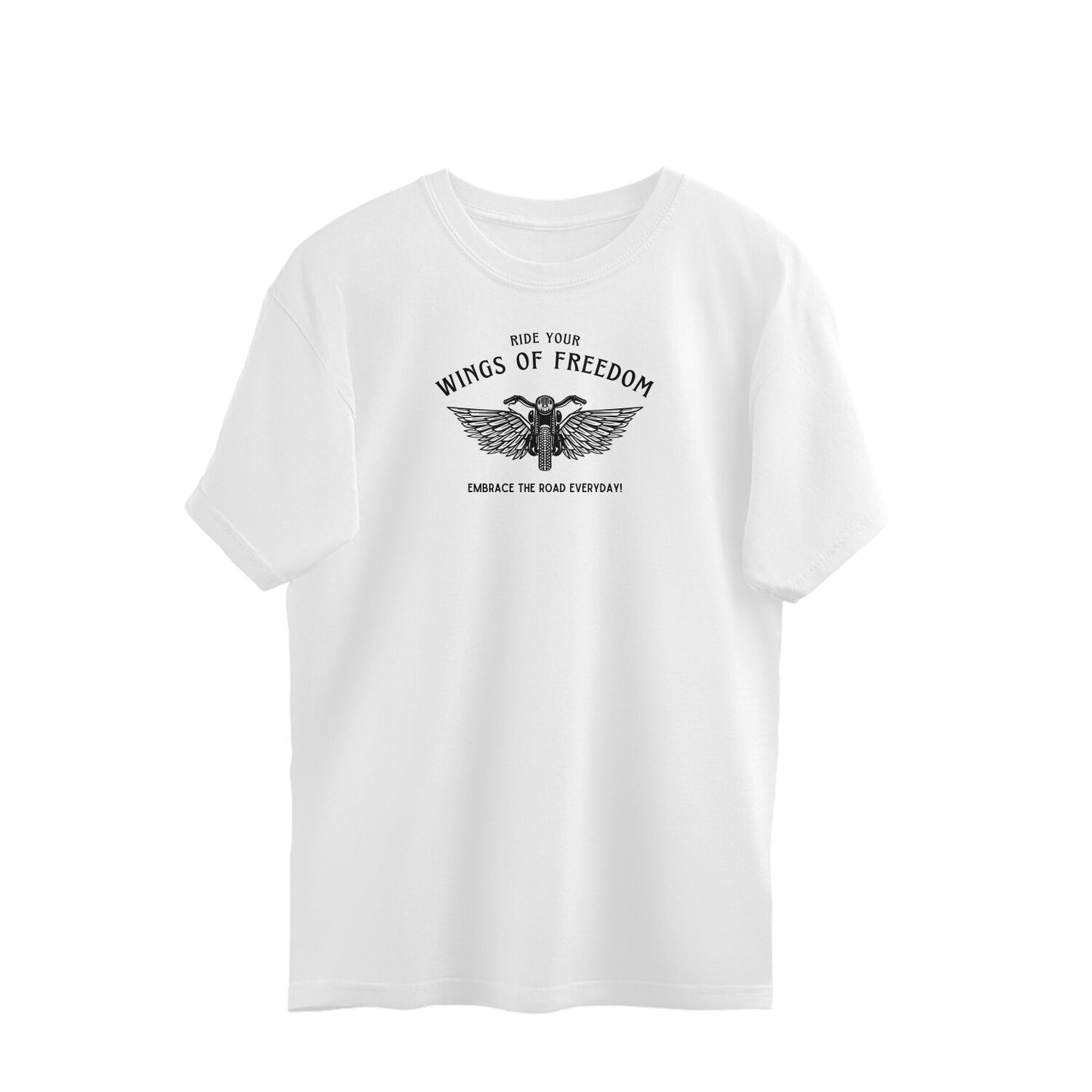 Wings of Freedom - Bikers Attitude Tshirts