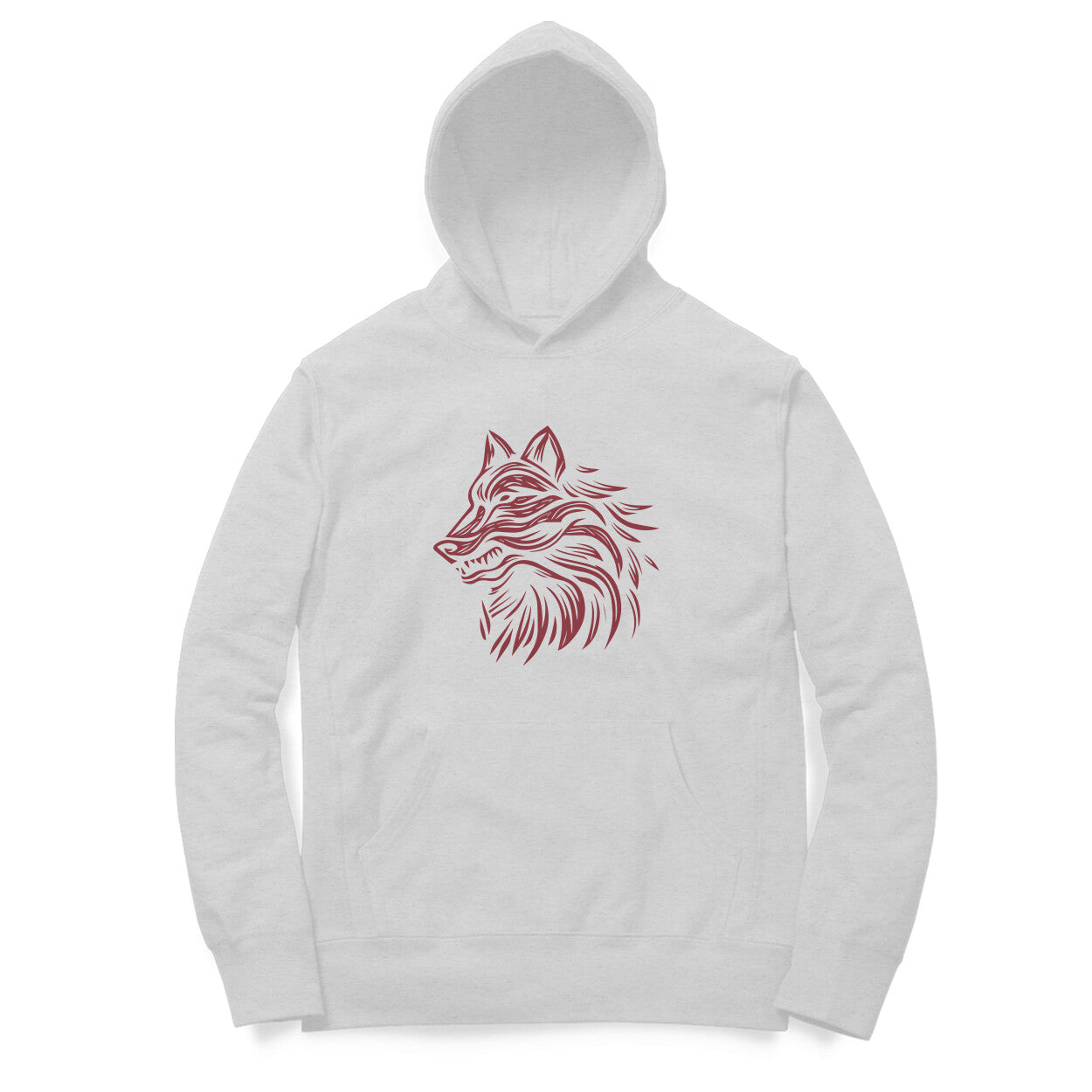 Fearless Wolf Unisex Hoodie - The Wolf Collection