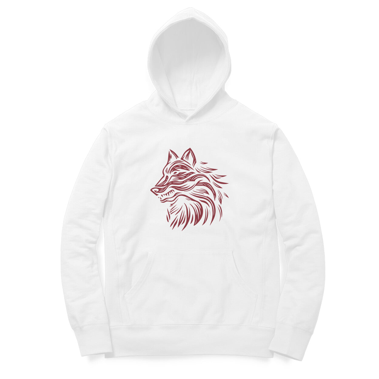 Fearless Wolf Unisex Hoodie - The Wolf Collection