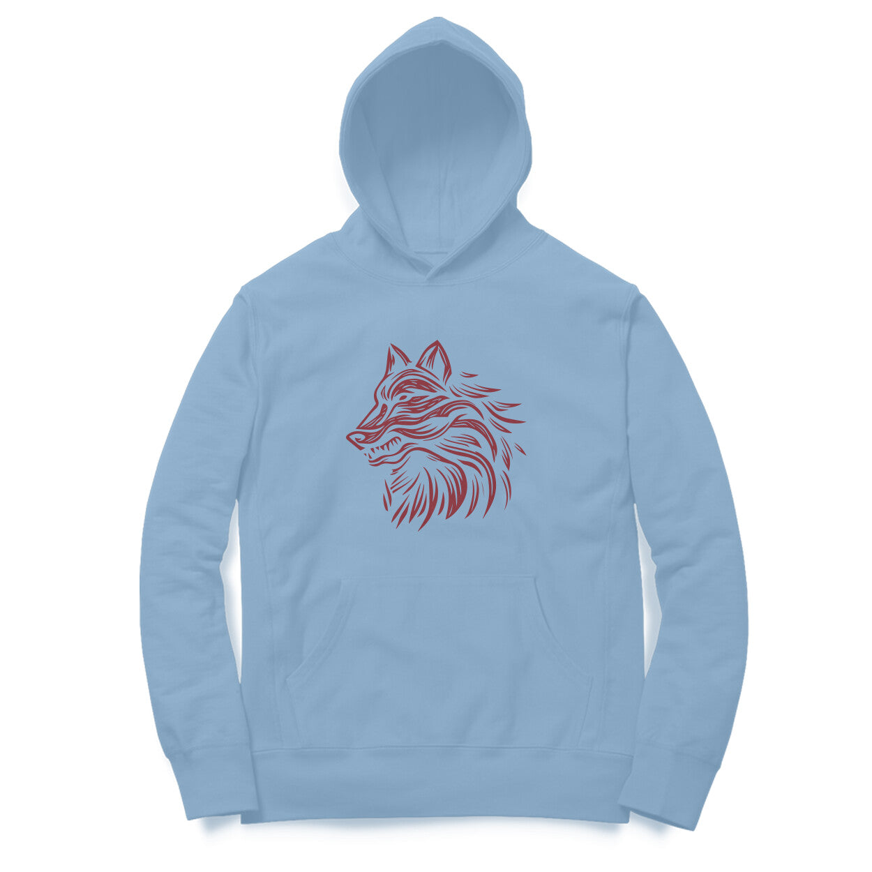 Fearless Wolf Unisex Hoodie - The Wolf Collection