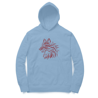 Fearless Wolf Unisex Hoodie - The Wolf Collection