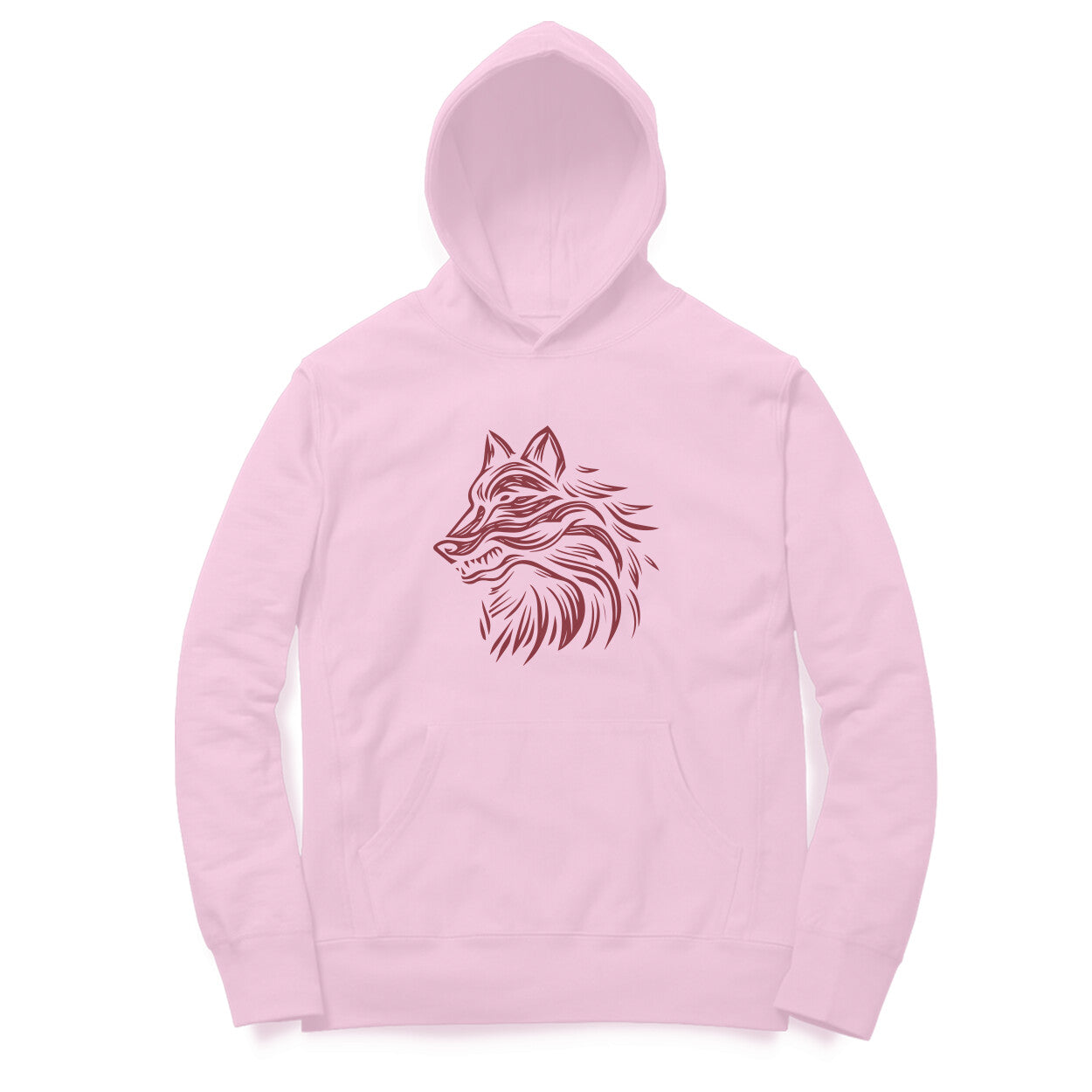 Fearless Wolf Unisex Hoodie - The Wolf Collection