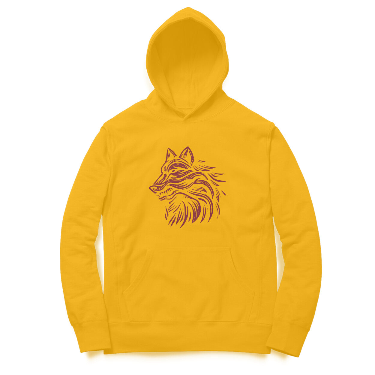 Fearless Wolf Unisex Hoodie - The Wolf Collection