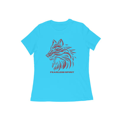 Fearless Spirit Female Tshirt - The Wolf Collection