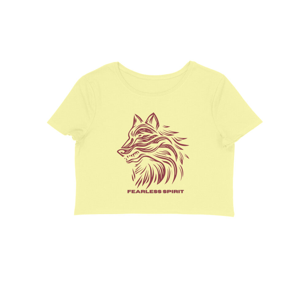 Fearless Spirit Croptops - The Wolf Collection